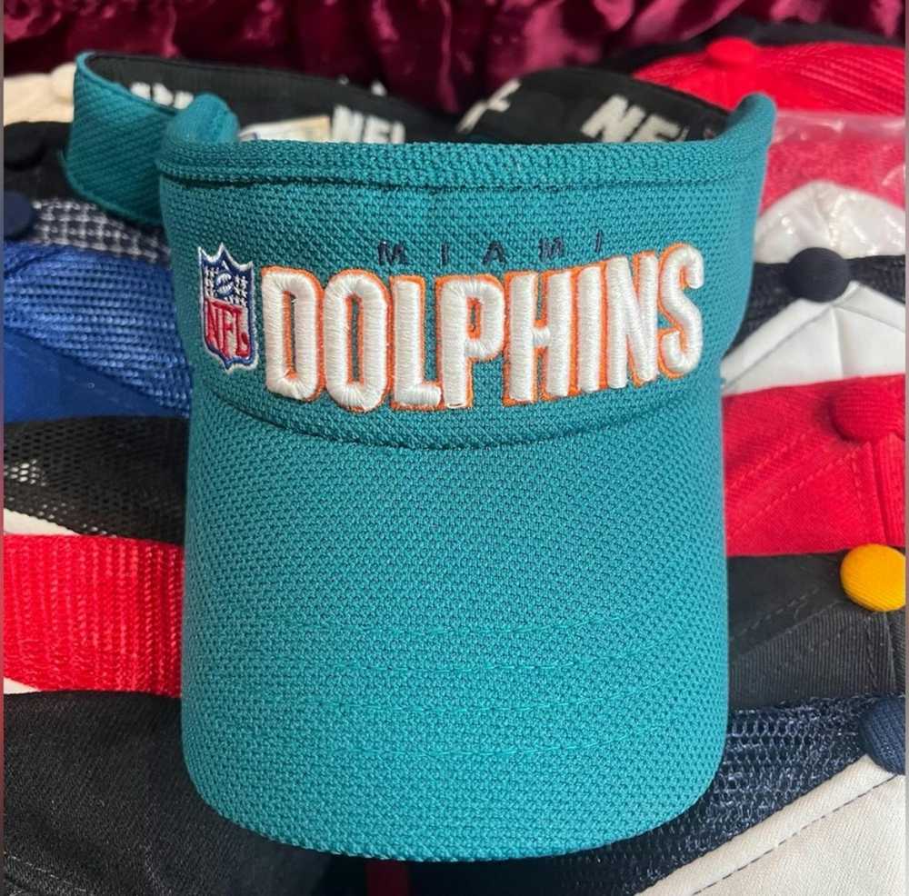 NFL Vintage NFL Apparel Flexfit Miami Dolphins El… - image 1