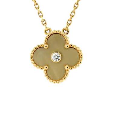 Van Cleef & Arpels Vintage Alhambra Pendant Neckl… - image 1