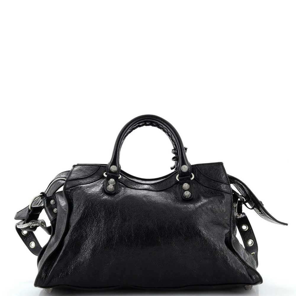 Balenciaga Neo Cagole City Bag Leather with Cryst… - image 4