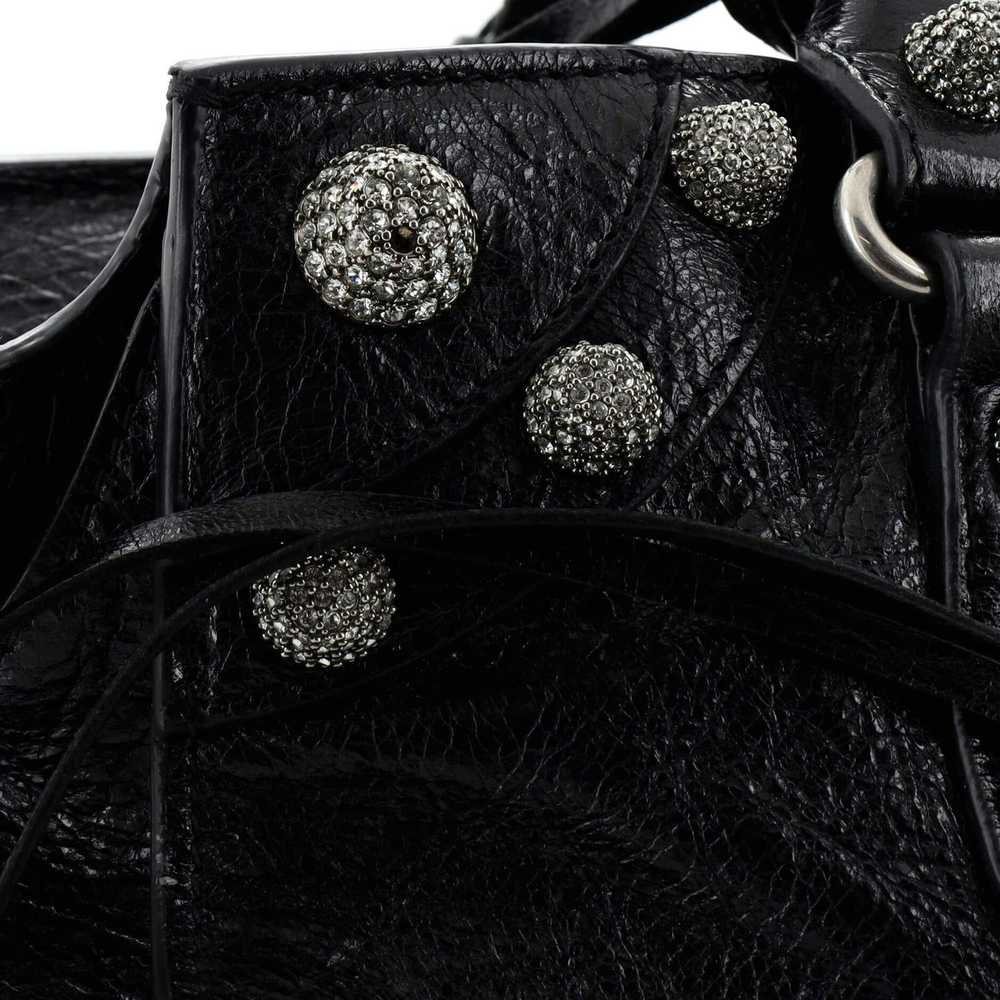 Balenciaga Neo Cagole City Bag Leather with Cryst… - image 7