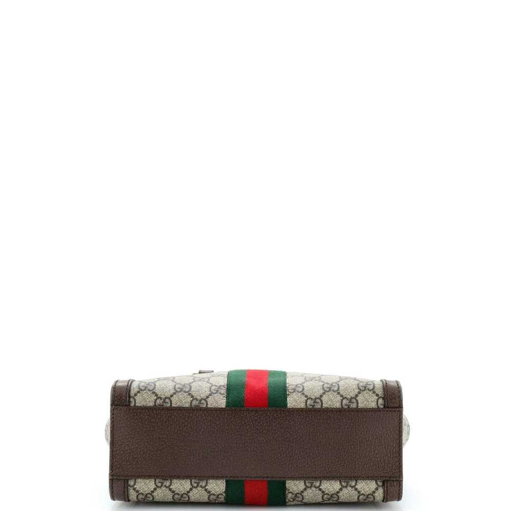 Gucci Ophidia Top Handle Tote GG Coated Canvas Sm… - image 4