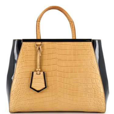 Fendi 2Jours Bag Alligator and Leather Medium - image 1