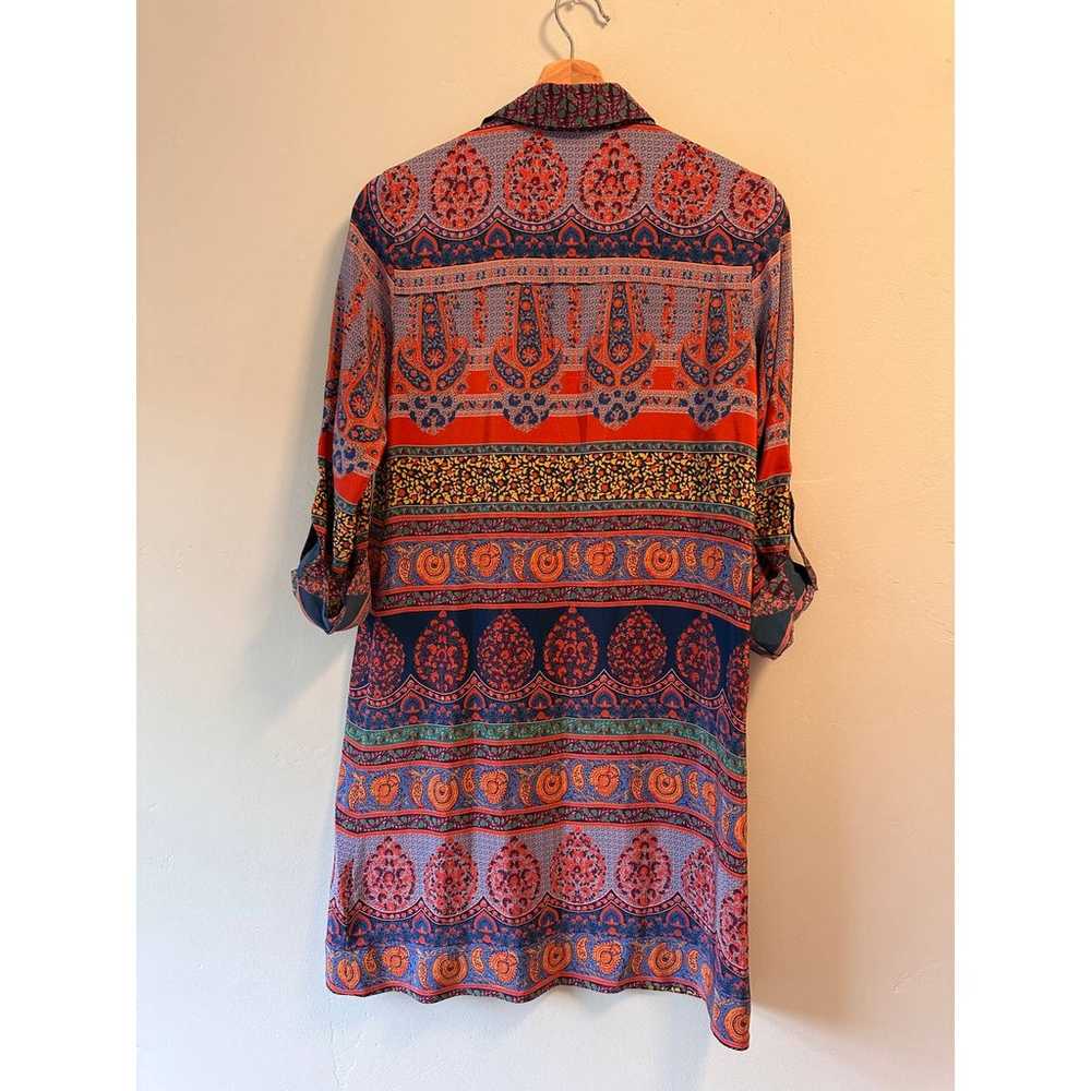Anthropologie Maeve Casablanca Silk Shirtdress - image 6