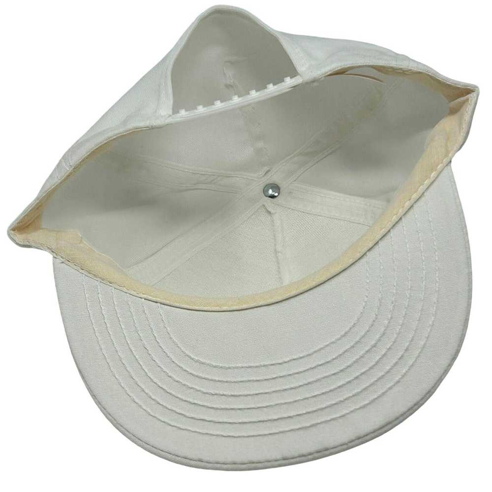 Vintage Conoco Challenge Hat Vintage 90s White Oi… - image 4
