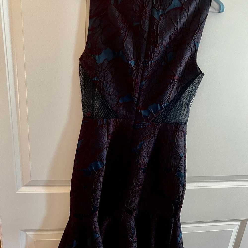 ML MONIQUE LHUILLIER Printed Mini Dress Size: S/U… - image 11