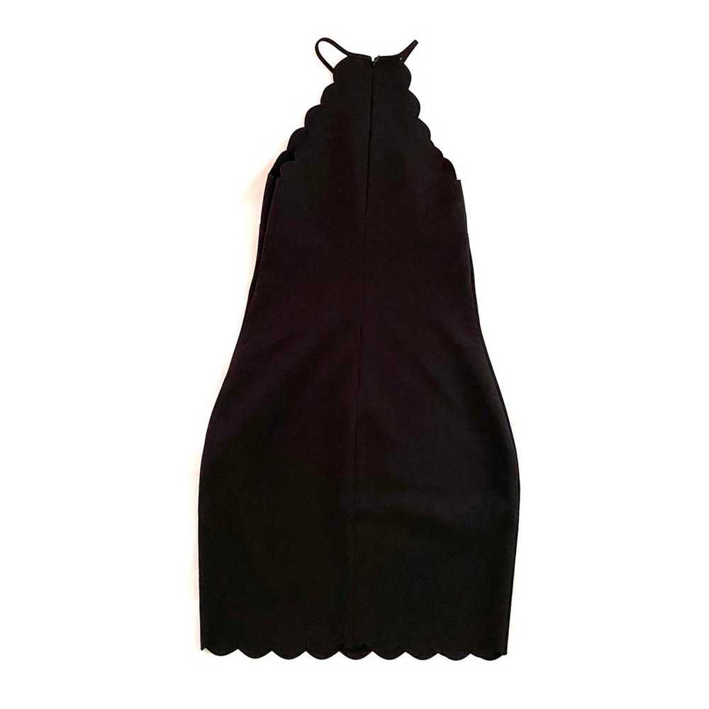 Likely NYC Black Scallop Dress sz 0 - image 4