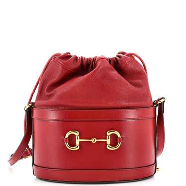 Gucci Horsebit 1955 Bucket Crossbody Bag Leather … - image 1
