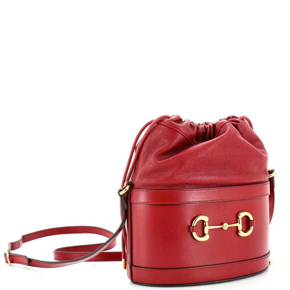 Gucci Horsebit 1955 Bucket Crossbody Bag Leather … - image 2