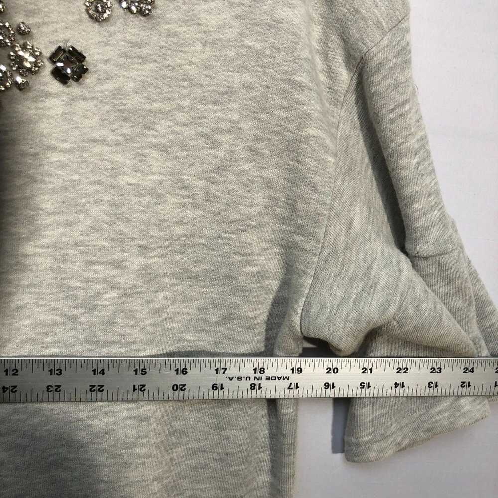 Alexander McQueen McQ Oversized Gray Dress Ruffle… - image 7