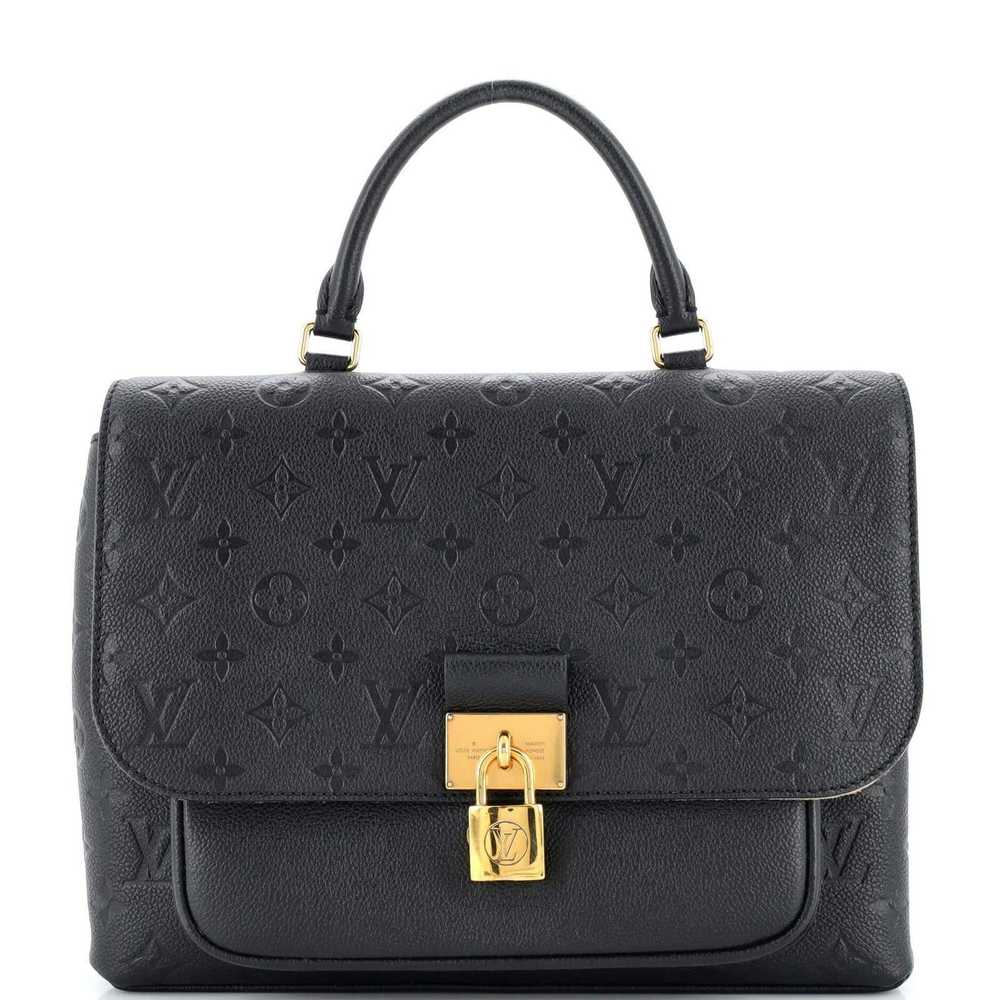 Louis Vuitton Marignan Handbag Monogram Empreinte… - image 1