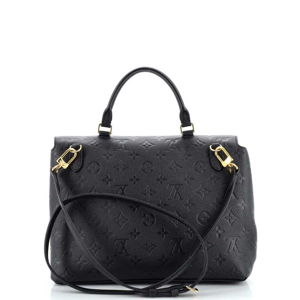 Louis Vuitton Marignan Handbag Monogram Empreinte… - image 3