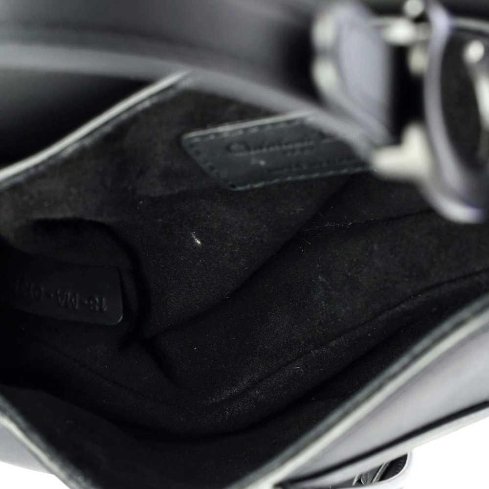 Dior Ultra Matte Saddle Handbag Leather Mini - image 5