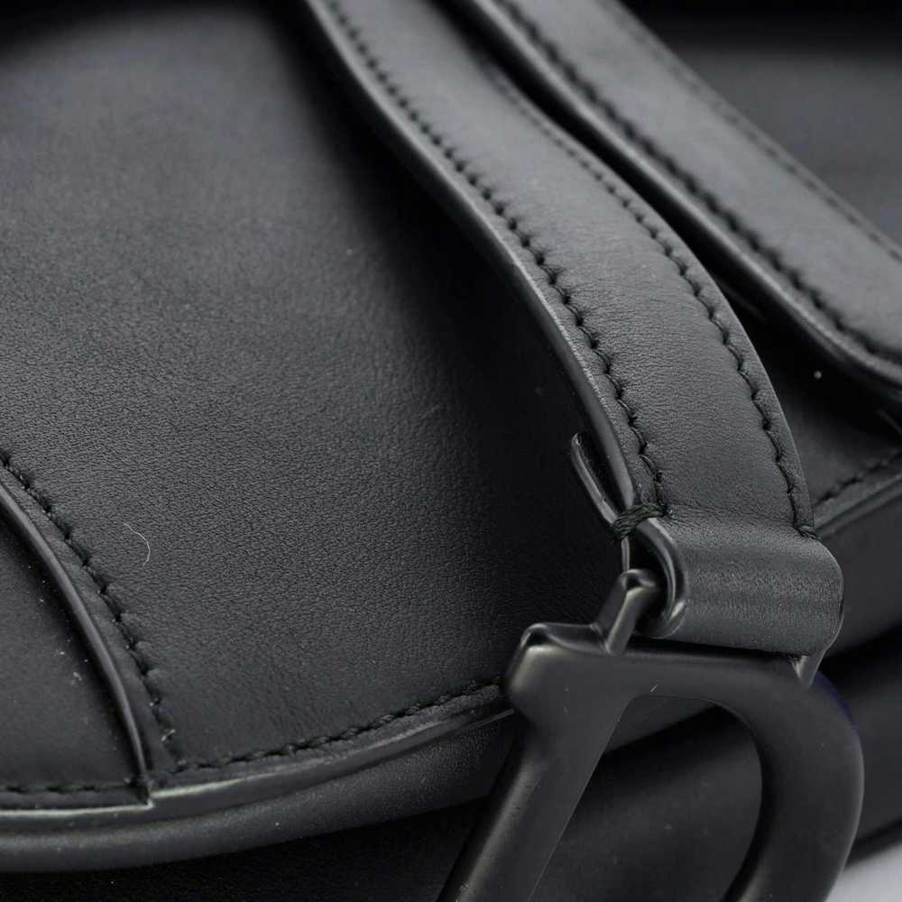 Dior Ultra Matte Saddle Handbag Leather Mini - image 6