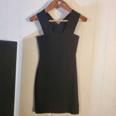 Solace "Clifford" Women's  Criss Cross Mini Dress 