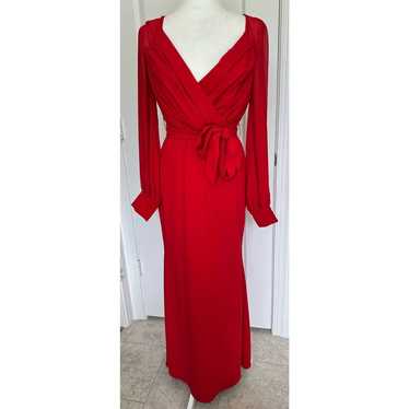 Scarlet Stretch Wrap Dress