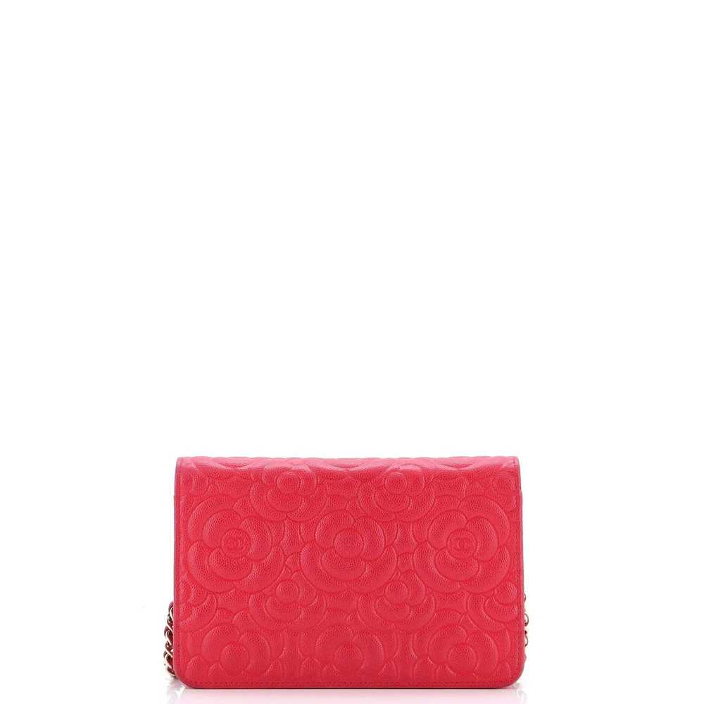 Chanel Wallet on Chain Camellia Caviar None - image 3