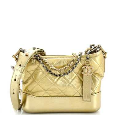 Chanel Gabrielle Hobo Quilted Aged Calfskin Small - image 1