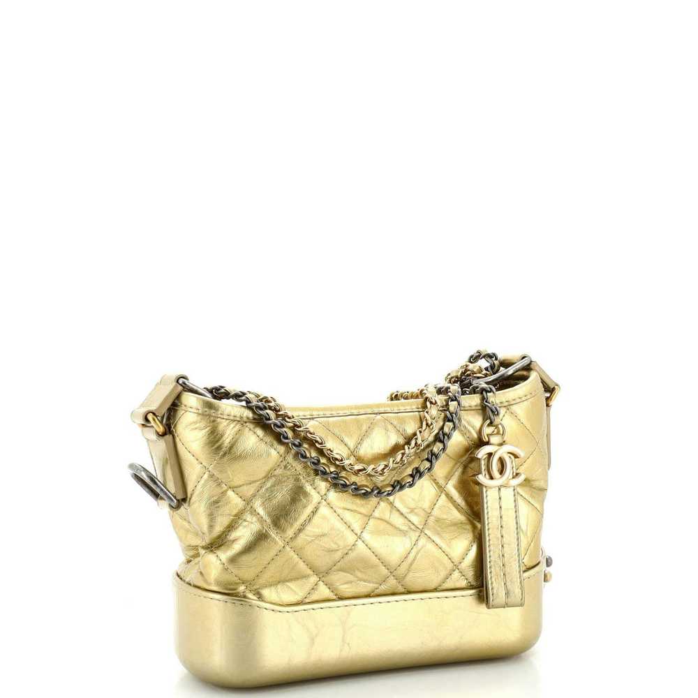 Chanel Gabrielle Hobo Quilted Aged Calfskin Small - image 3