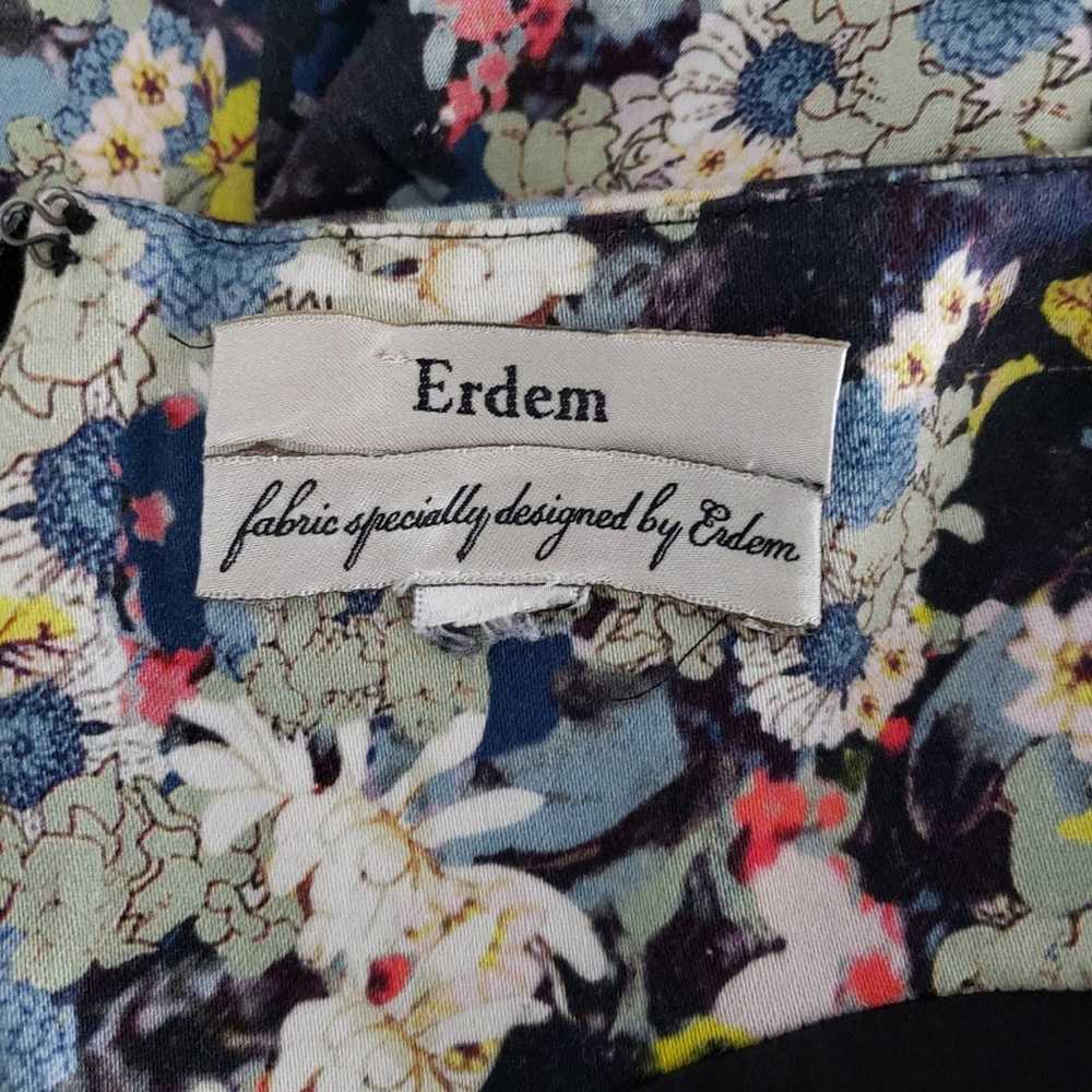 Erdem Womens Dainty Floral Print Cut Out Sheath D… - image 10