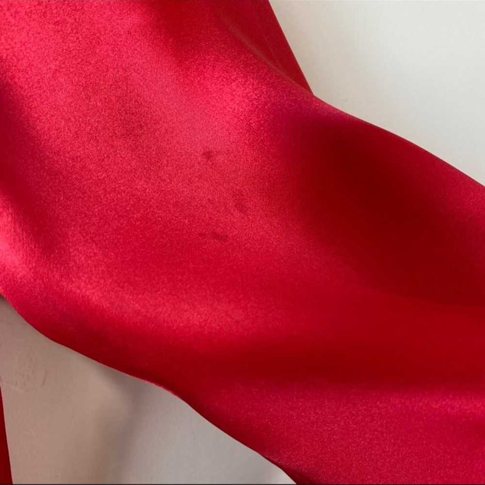 Ted Baker Red Silk Belted Dress 0 - image 6
