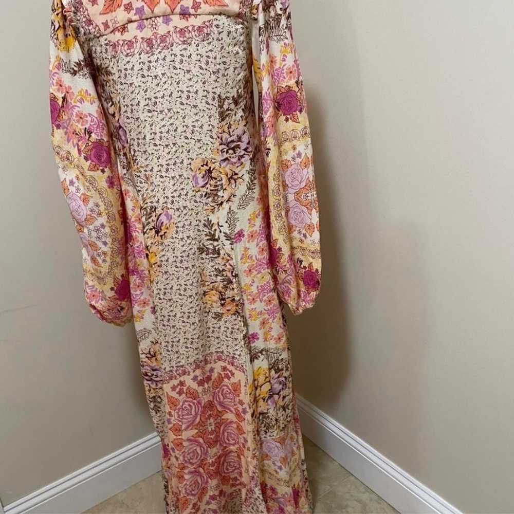 New Free People Maris Printed Midi Dress Size S R… - image 7