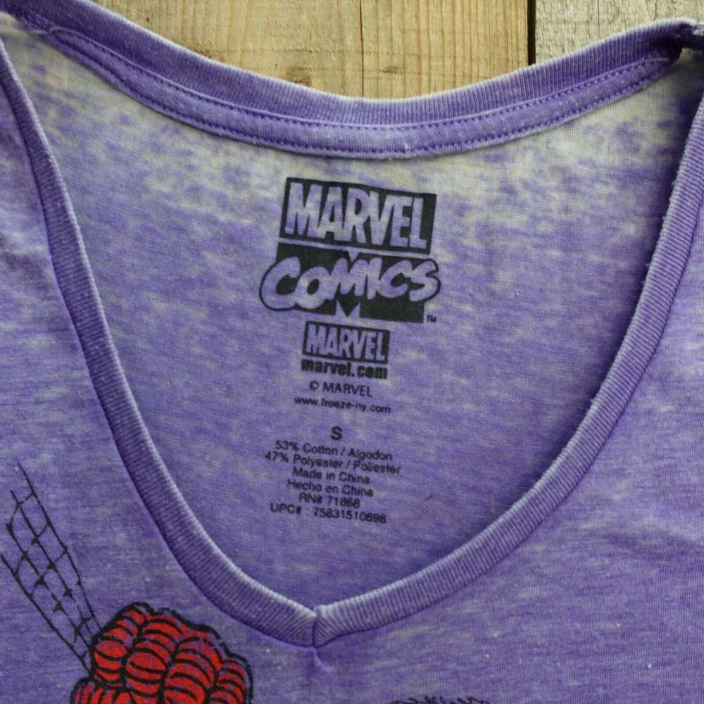 Vintage The Amazing Spider-Man Womens T-Shirt Siz… - image 3