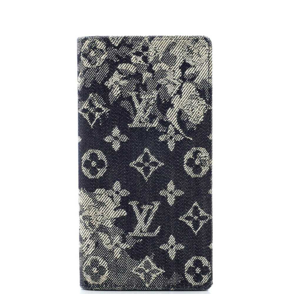 Louis Vuitton Brazza Wallet Monogram Tapestry Can… - image 1