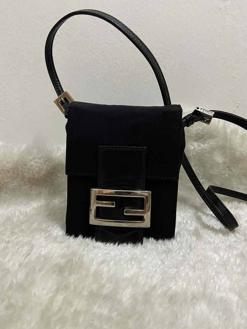 Fendi Fendi Zucca Pattern Mini Shoulder Bag Poche… - image 9