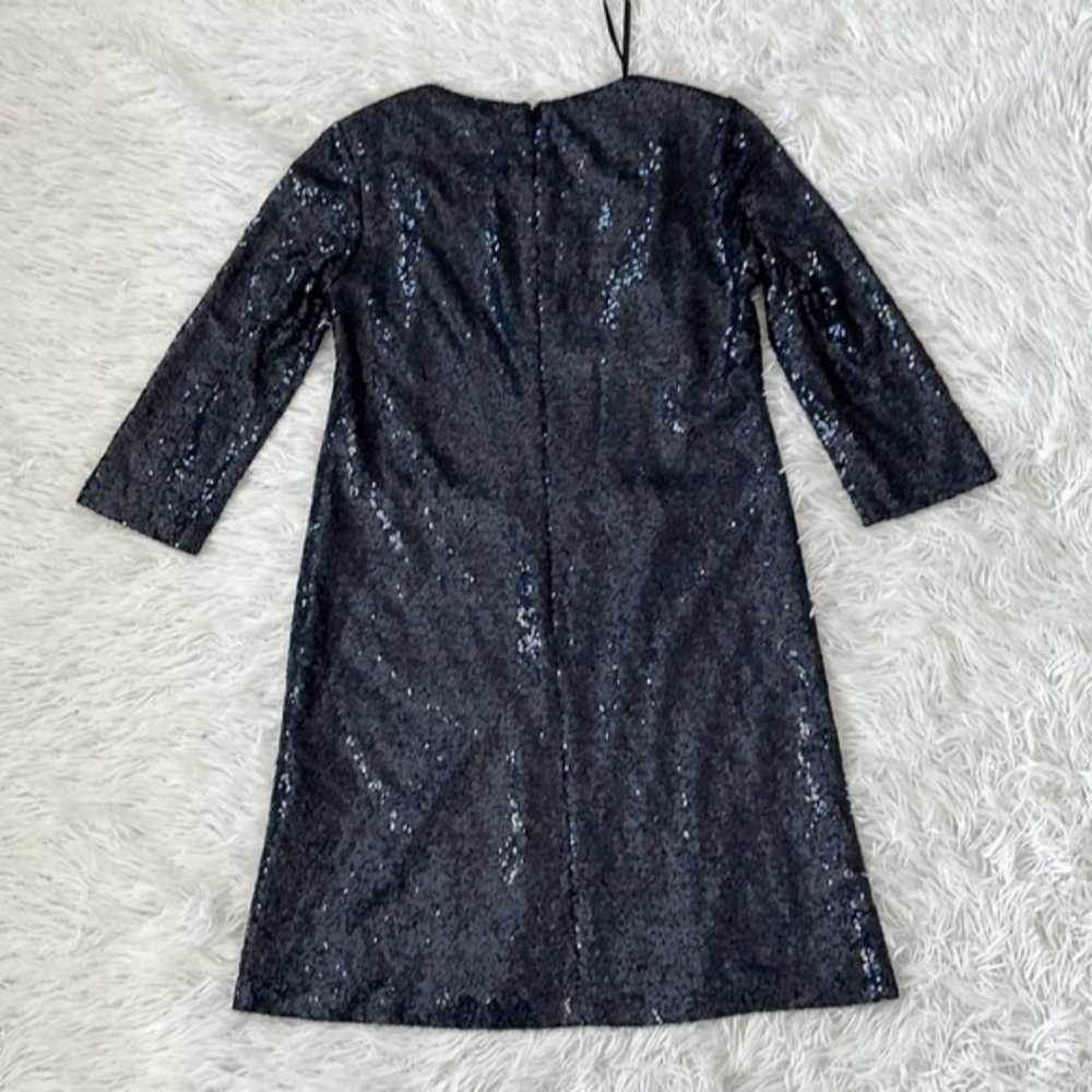 Im Donna Morgan Shift dress Mini sequined long sl… - image 10