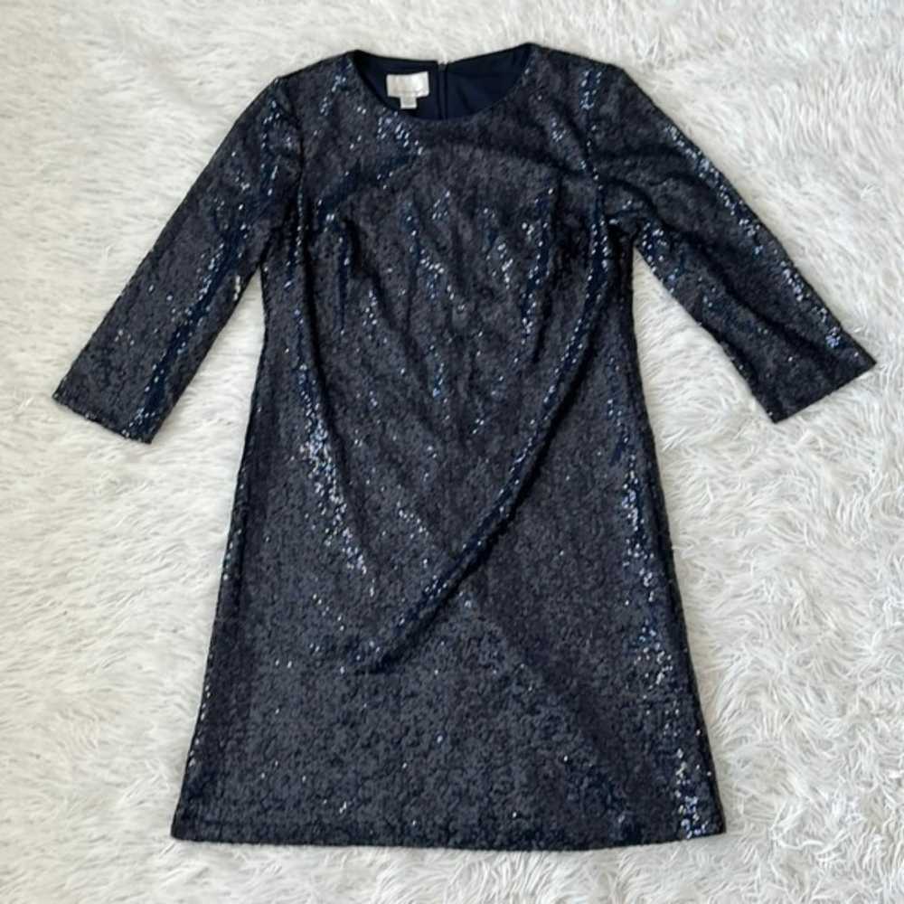 Im Donna Morgan Shift dress Mini sequined long sl… - image 2