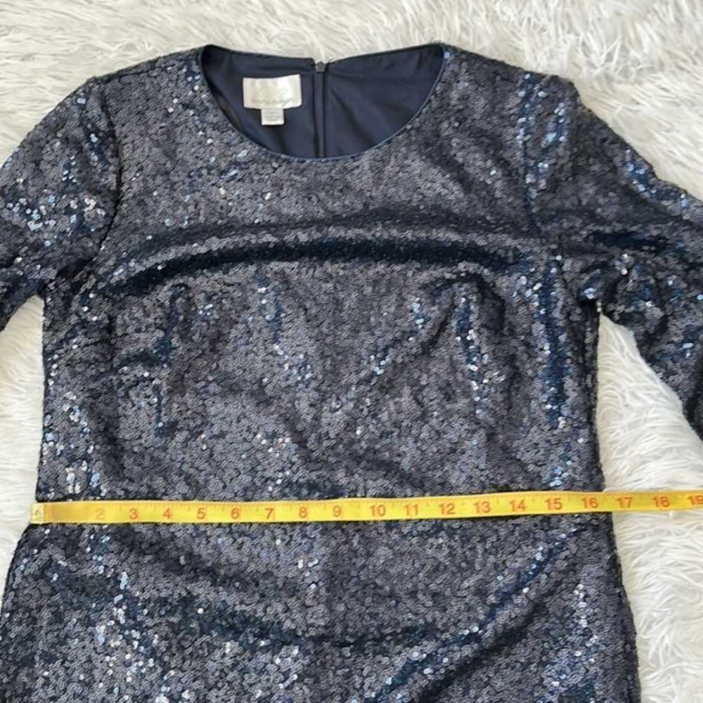 Im Donna Morgan Shift dress Mini sequined long sl… - image 7