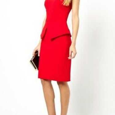 Ted Baker Structured zip up front peplum dress - image 1