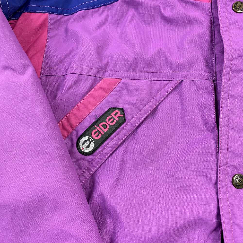 Eider Gore-Tex Purple Ski Jacket 90s Vintage Mens… - image 3
