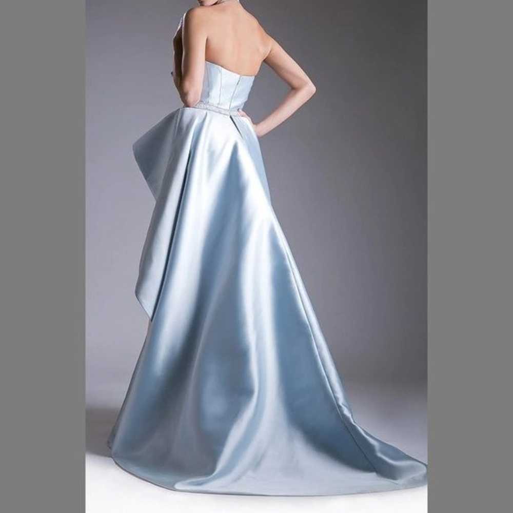 6 (fits 4) ForYouDress Light Blue Strapless Sweet… - image 2