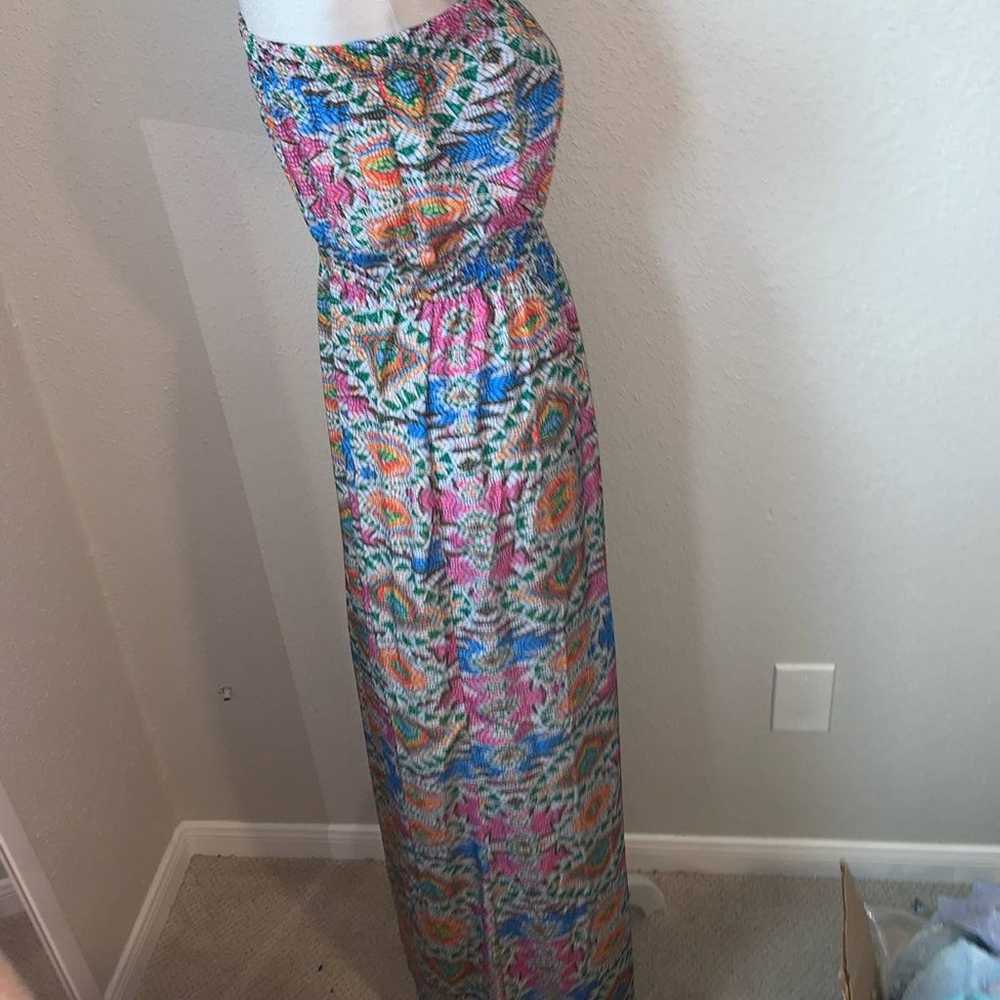 Lovers + Friends Mosaic Dawn Maxi Dress with Slit… - image 3