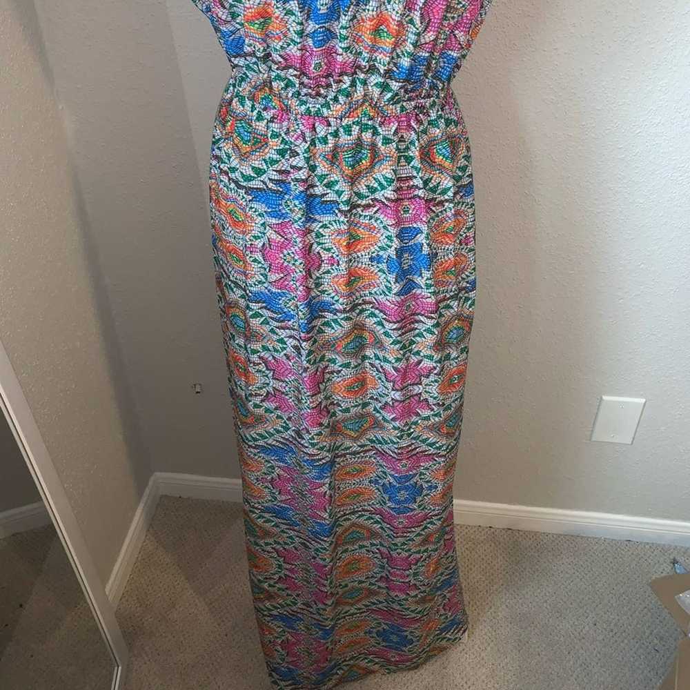Lovers + Friends Mosaic Dawn Maxi Dress with Slit… - image 7
