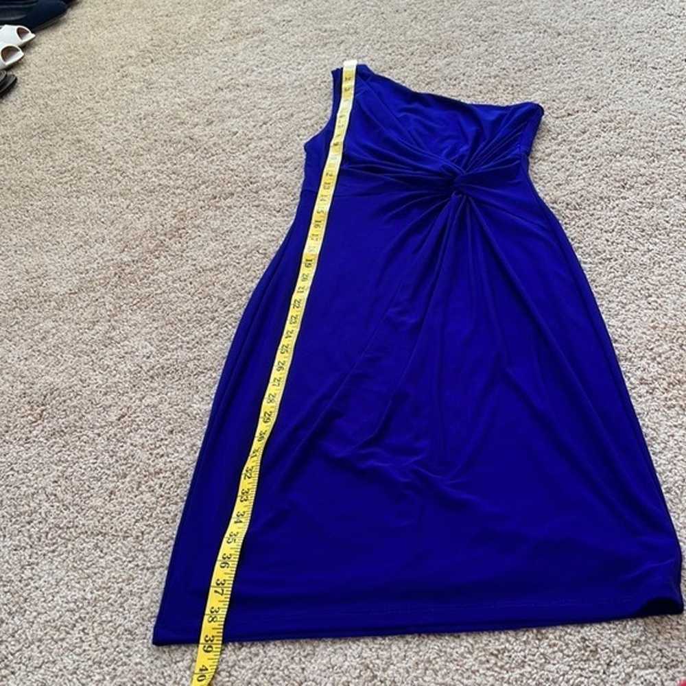 LAUREN Ralph Lauren Size 6 blue twisted front one… - image 6