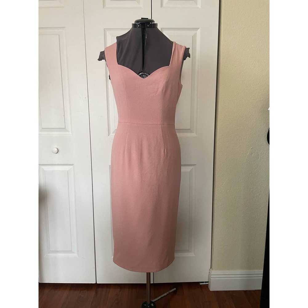 NWOT Size M Dress the Population Light Pink Elle … - image 2