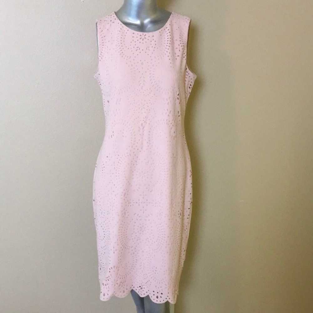 CALVIN KLEIN | Laser Cut Lace Sheath Dress 8 - image 2