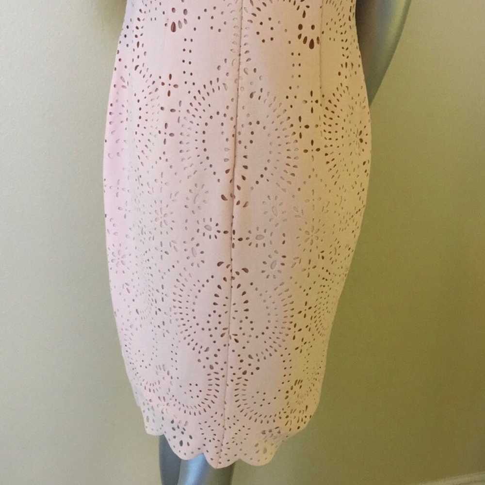 CALVIN KLEIN | Laser Cut Lace Sheath Dress 8 - image 8