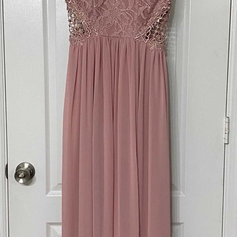 City Studio Pink Prom Gown - image 1