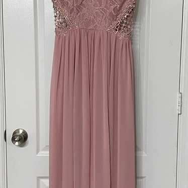 City Studio Pink Prom Gown - image 1