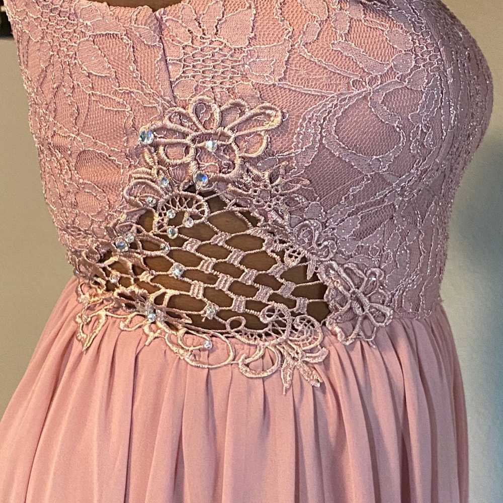 City Studio Pink Prom Gown - image 6