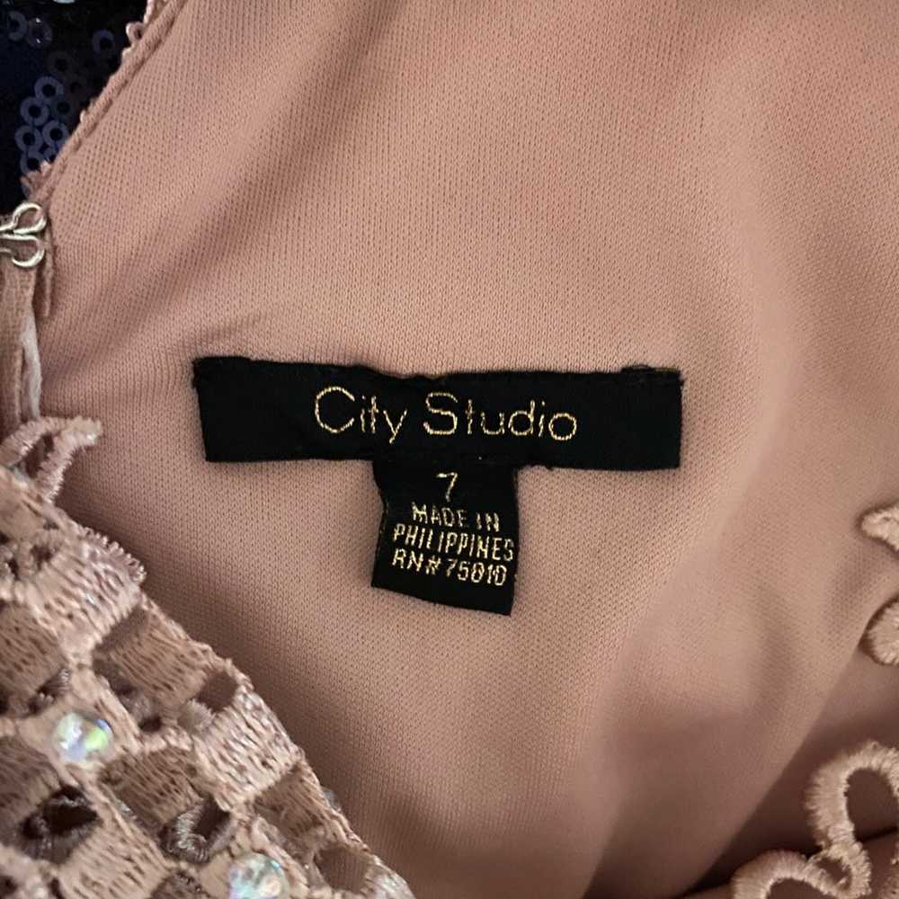 City Studio Pink Prom Gown - image 7