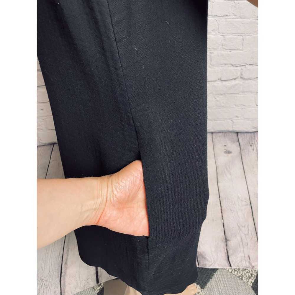 New L'Agence Cotton Wool Black Sleeveless Dress S… - image 7