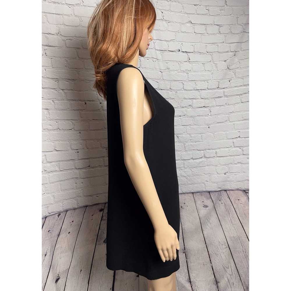 New L'Agence Cotton Wool Black Sleeveless Dress S… - image 8