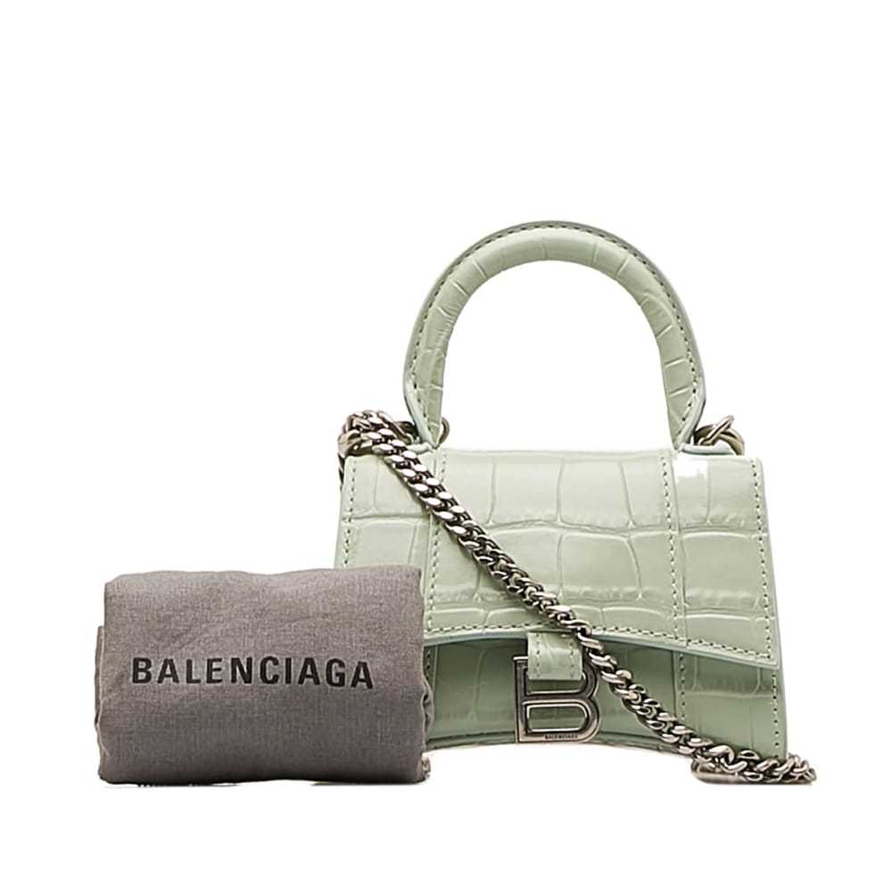 Balenciaga Hourglass leather crossbody bag - image 9