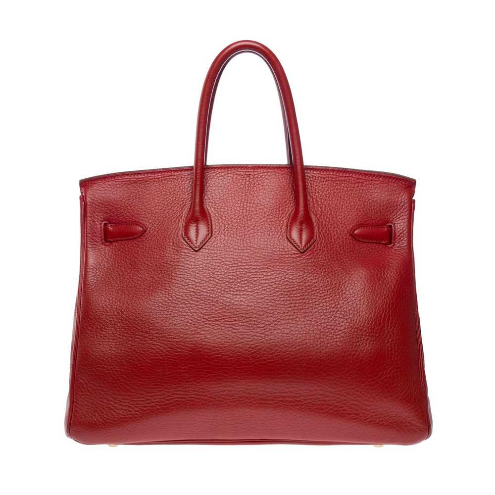 Hermes HERMES Stunning Birkin 35 handbag in Rouge… - image 2