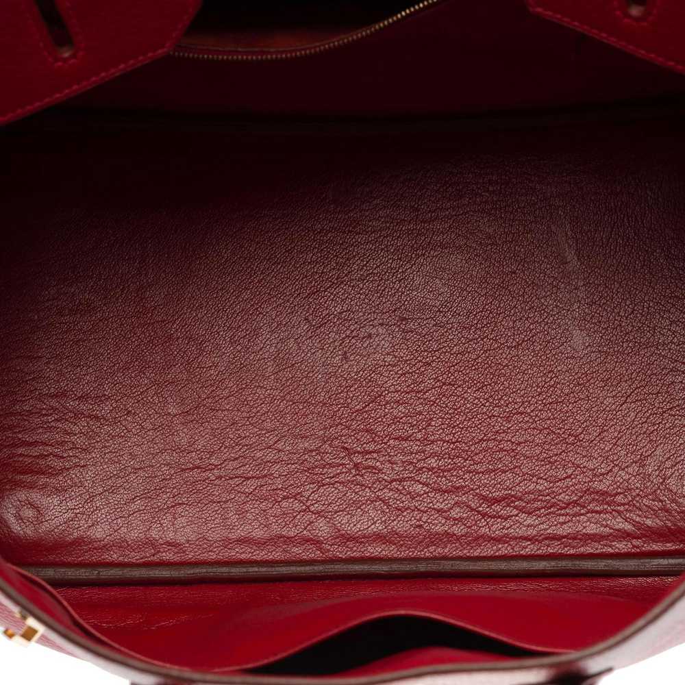 Hermes HERMES Stunning Birkin 35 handbag in Rouge… - image 7