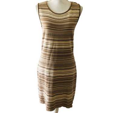 St. John Collection by Marie Gray Knit Striped Ne… - image 1